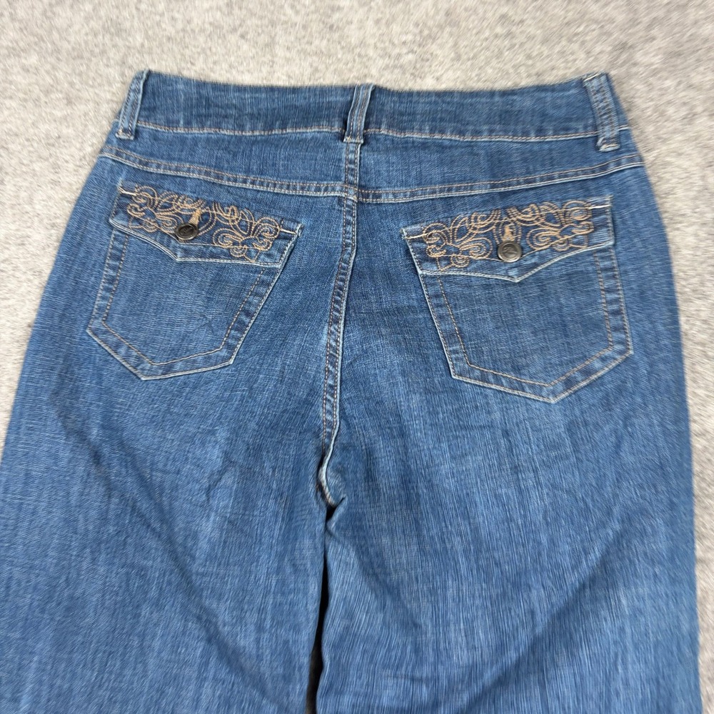 Riders by Lee Denim Capris Womens 10M Blue‎ Jeans Cuffed Casual Summer 13142E6 - Picture 8 of 13